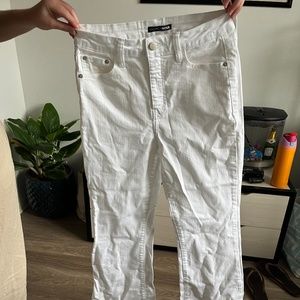 White Flare Jeans